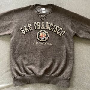 Gray San Francisco California Sweater